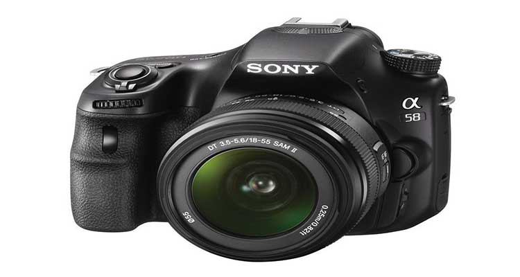 DSLR Sony SLT A58, Sony SLT A58, Kamera Sony SLT A58