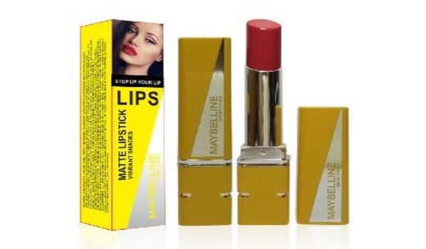 Lipstik Maybelline Matte vibrant Shades Yellow Color Fix Waterproof
