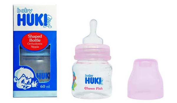 Botol Susu Terbaik untuk Bayi, Baby Huki Shaped Bottle