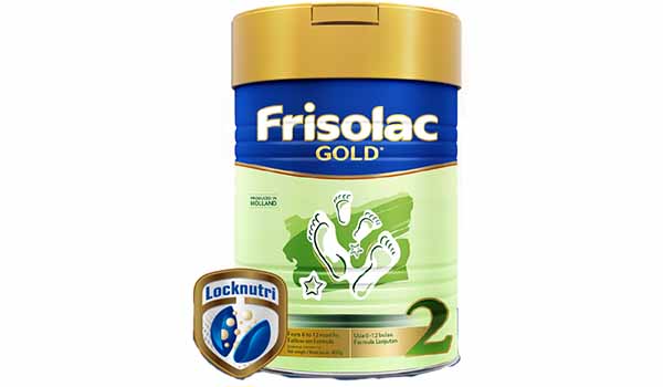 susu formula yang bagus untuk bayi 6 bulan keatas, Frisolac Gold Tahap 2