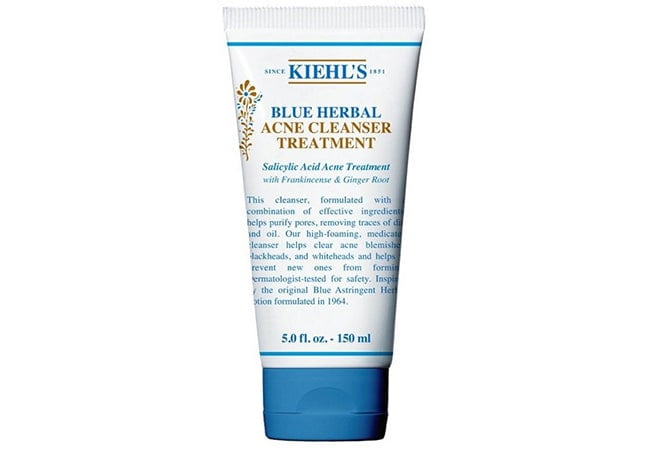 Kiehls Blue Herbal Acne Cleanser Treatment