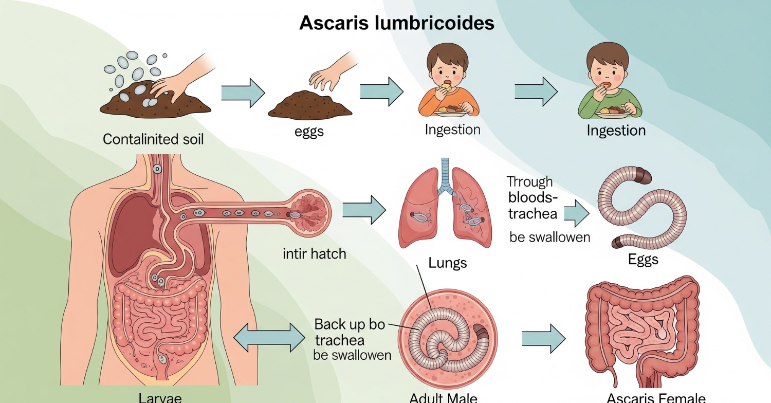 Bagaimana Cacing Gelang Bisa Menginfeksi?