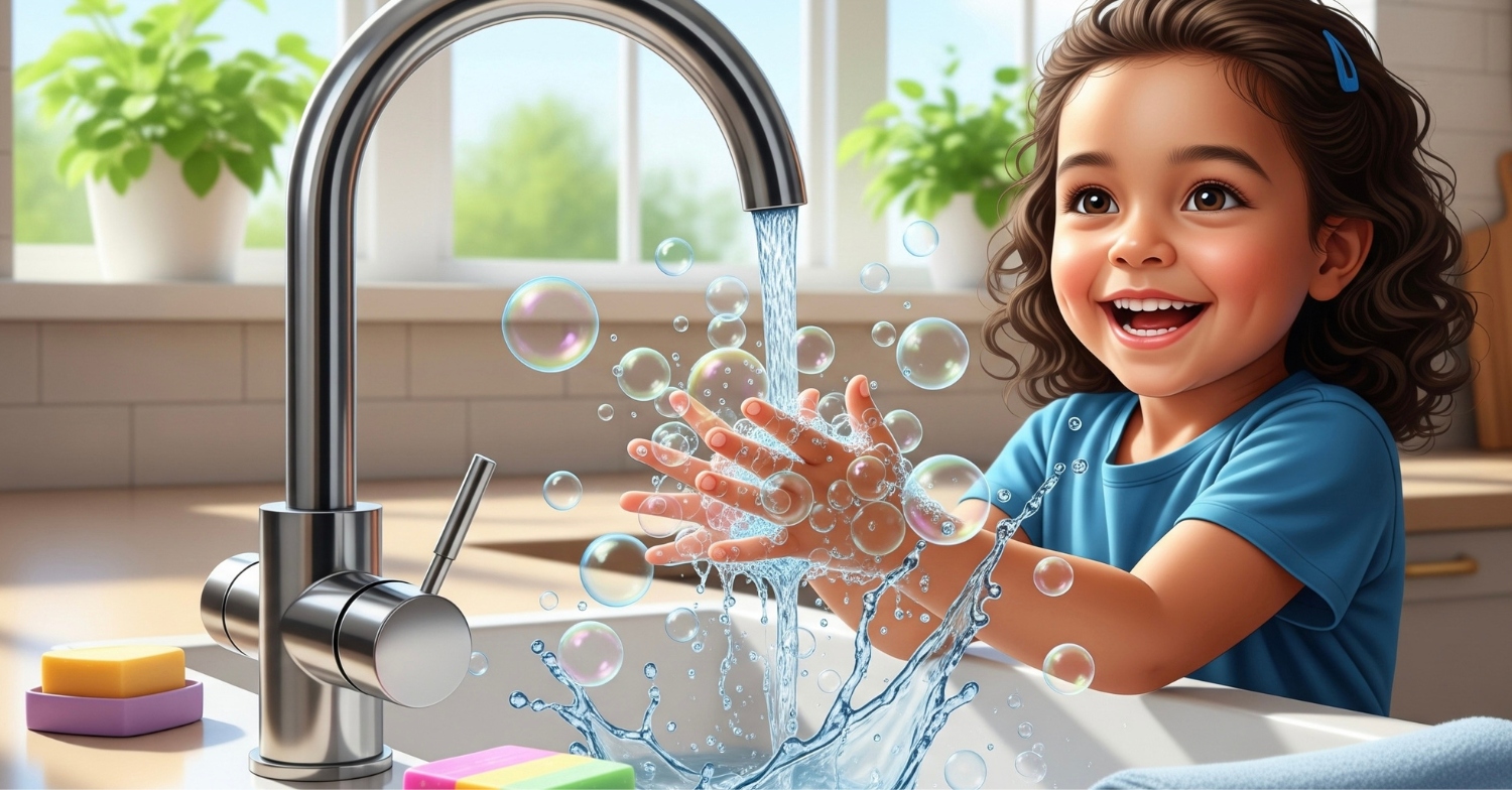 Cuci tangan sebelum makan